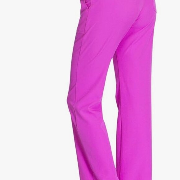 HEART & SOUL - Bright Pink Women's Medical Scrubs Super Soft Size Medium - Picture 4 of 8